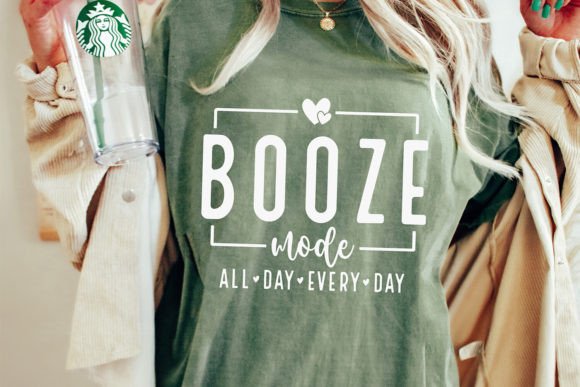 Booze Mode SVG for Summer and Vacation Graphics