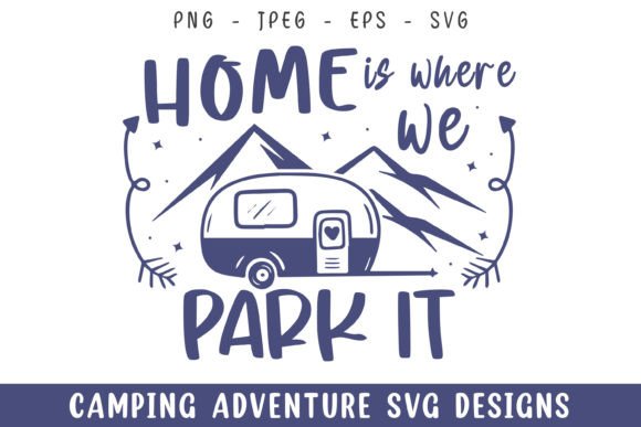 Camping Van Camp Lover Adventure Svg: Perfect for Crafts and Graphics