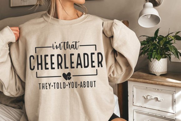 Cheerleader SVG: Perfect for Cheer Mom Crafts
