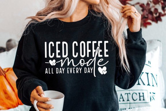 Coffee SVG and Iced Coffee SVG for Graphics and Crafts