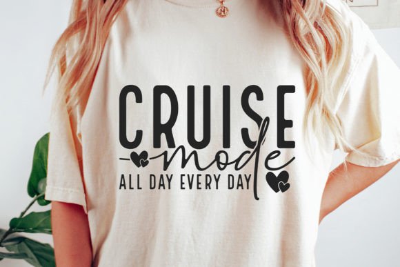 Cruise Mode SVG: Perfect for Summer Embroidery