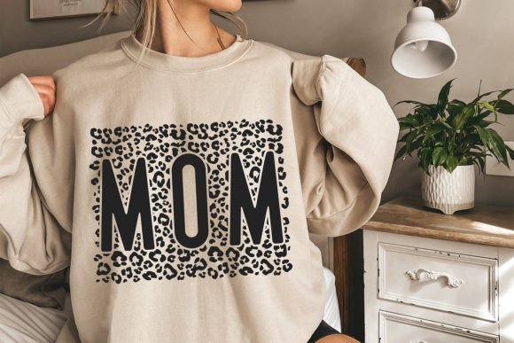 Leopard Print Mom SVG: A Bold Graphics Asset for Crafts