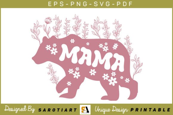Review: Mama Mother's Day SVG T-shirt Design PNG for Graphics and Crafts