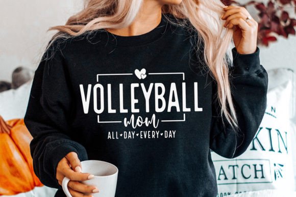 Volleyball Mom SVG: A Versatile Graphics Asset for Crafts